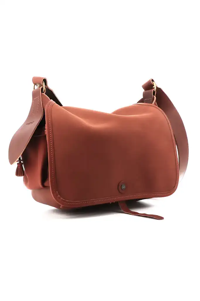 Sac du Berger n°5 Leather Bag for Photographers Made in France