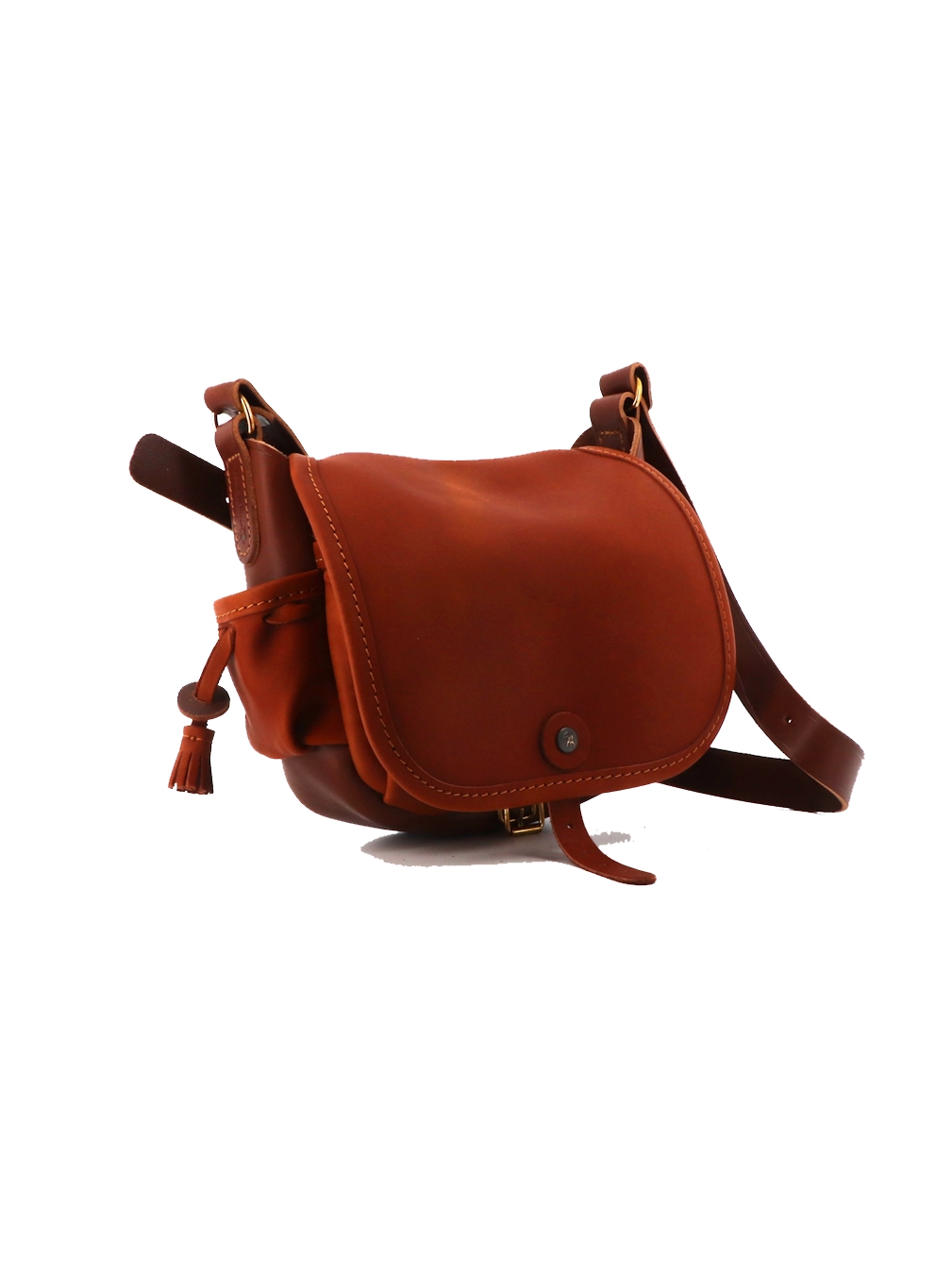 Sac du Berger, Cowhide Leather Handbag Made in France Lifetime