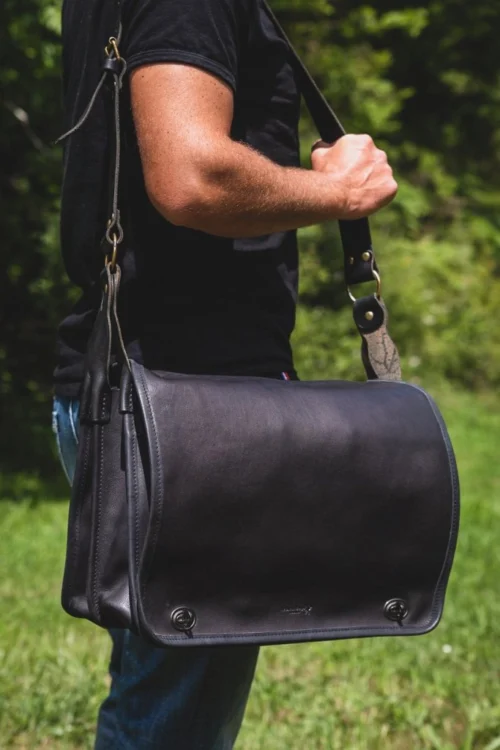 Sac à bandoulière en cuir