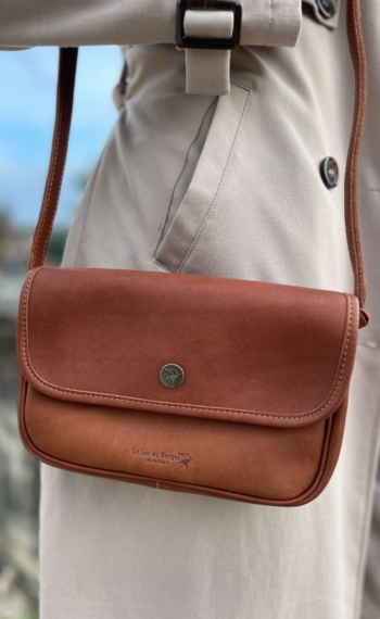 Sac en cuir fauve