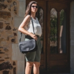 Sac ville en cuir femme