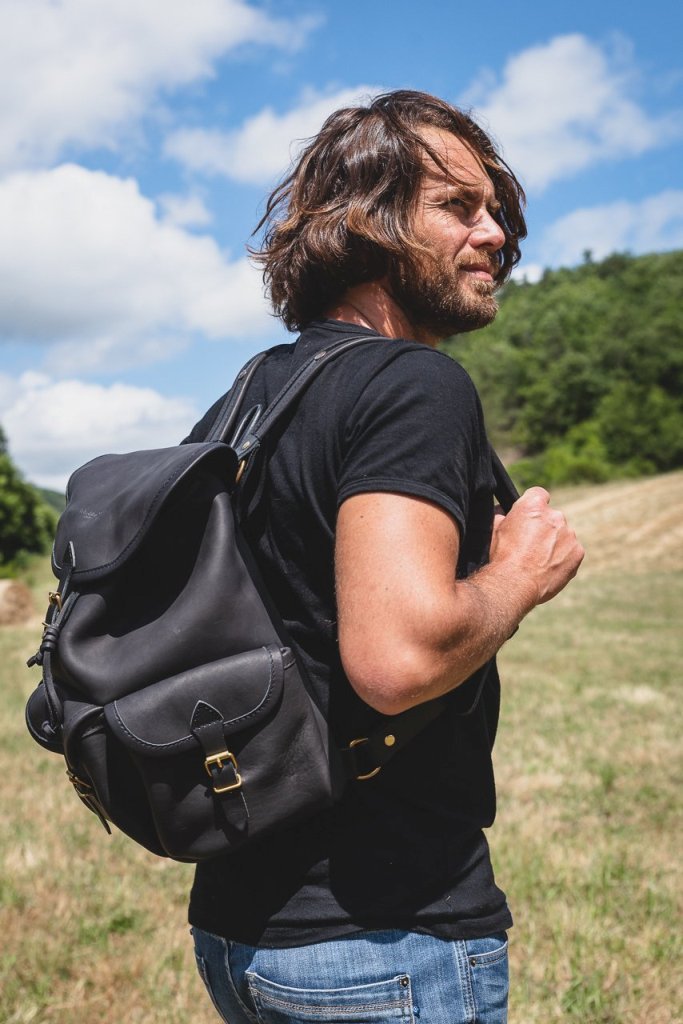 Sac rando artisanal français pour homme