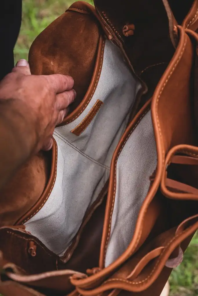 Sac du Berger n°5 Leather Bag for Photographers Made in France