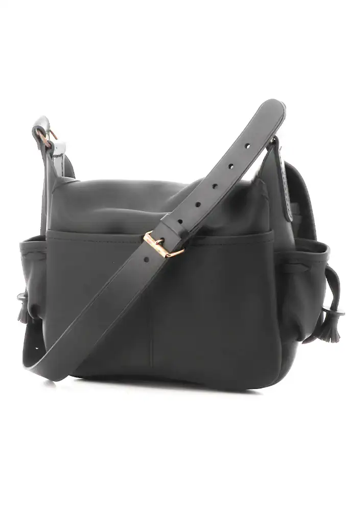 Sac du Berger n°4 large leather bag for men, made in France