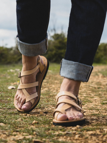 sandales romaines homme