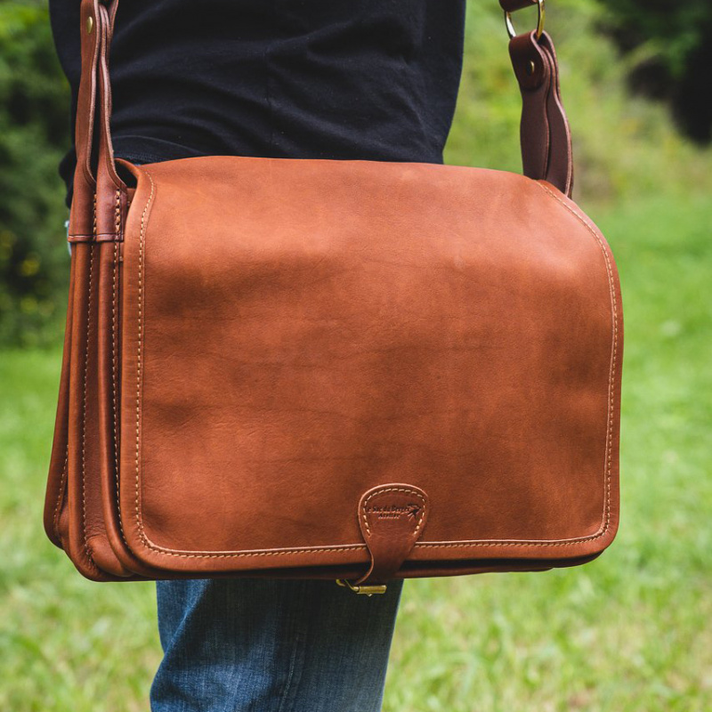 Sac bandoulière cuir homme