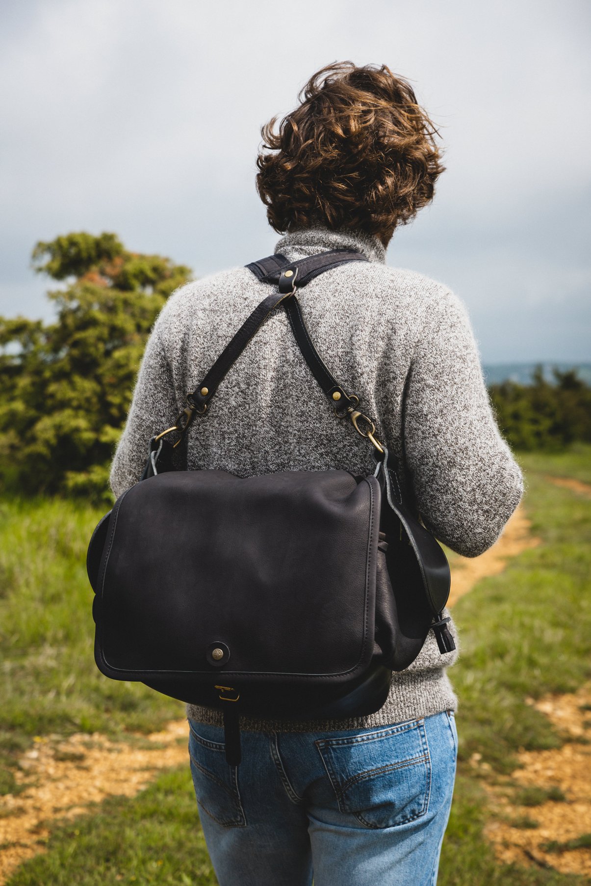 Sac du Berger Pack : un Sac en Cuir pour Photographe Made in France