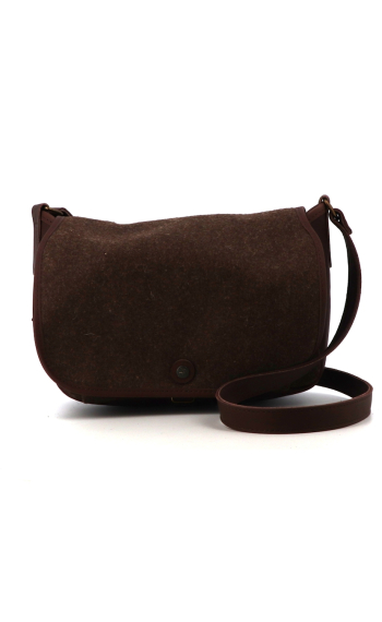 Sac du Berger City n°2 Laine et cuir