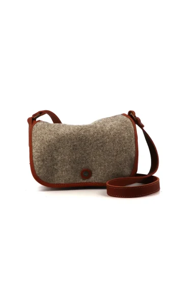 Sac du Berger City n°1 Laine et cuir