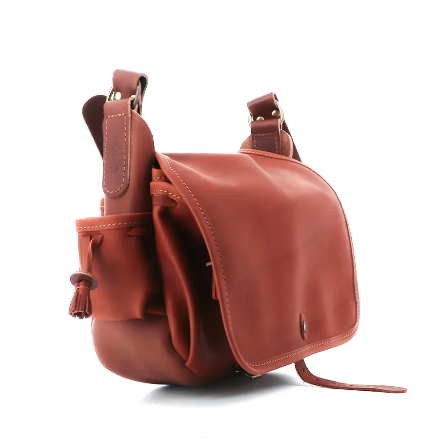 Men's leather bag - Handcrafted