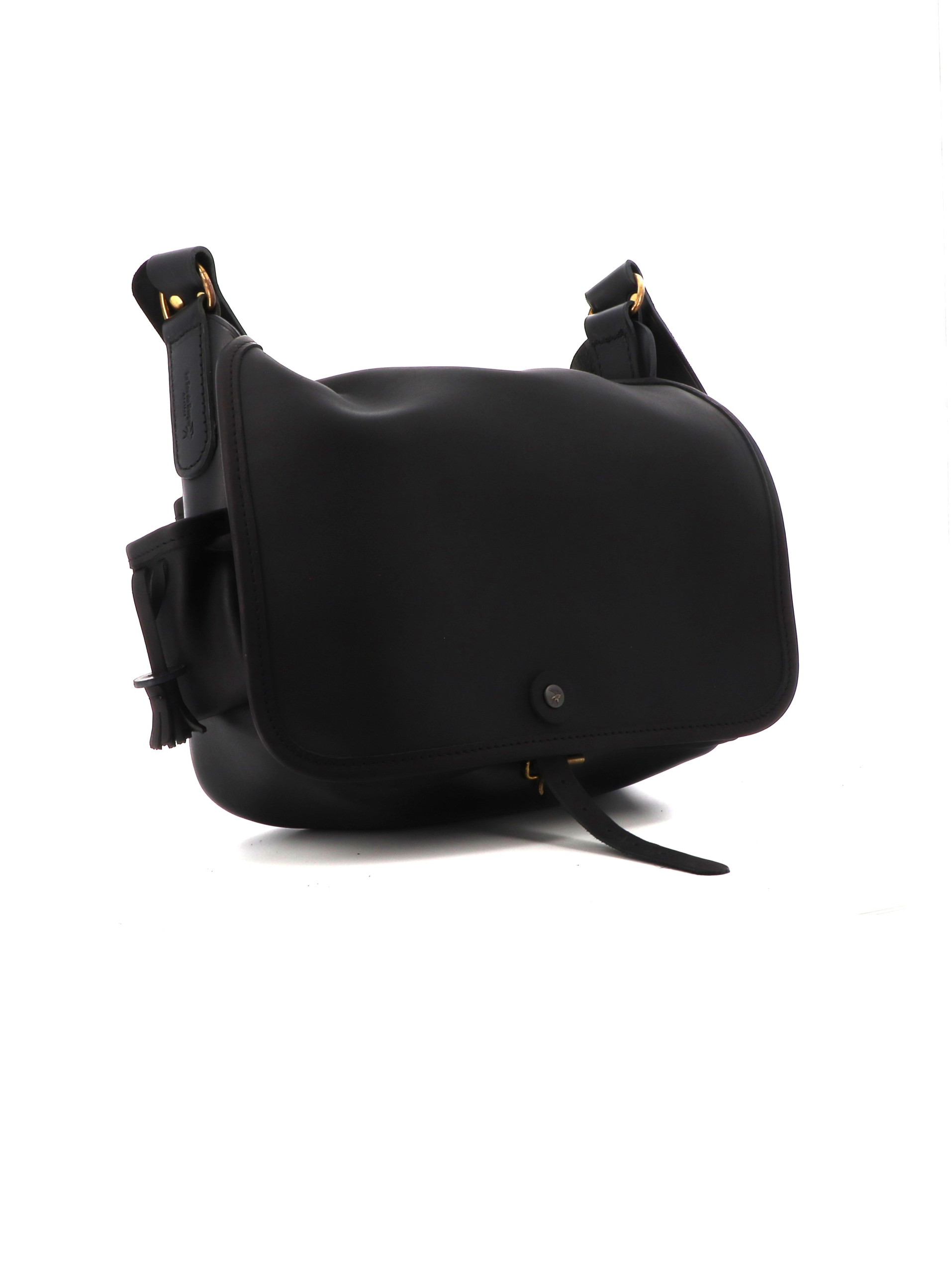 Sac du Berger n°4 large leather bag for men, made in France