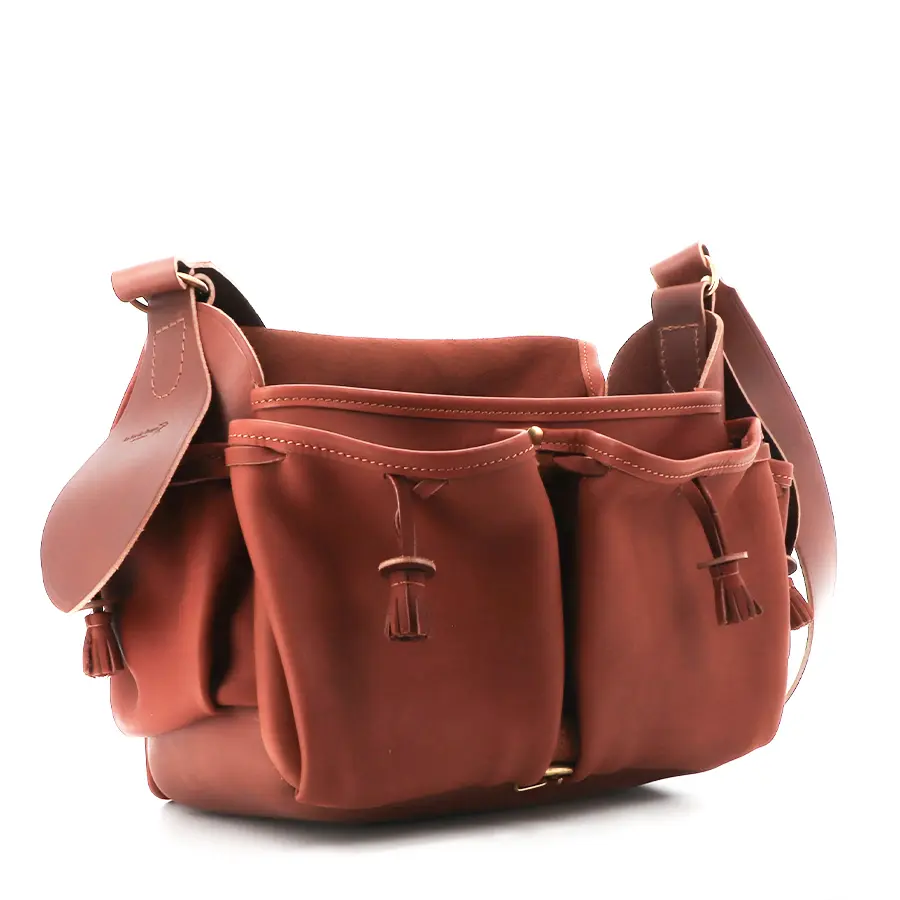バッグ OUTIL / Shepherd's Bag(Le Sac du Berger) Sac du Berger n°5 Leather Bag for Photographers Made in France