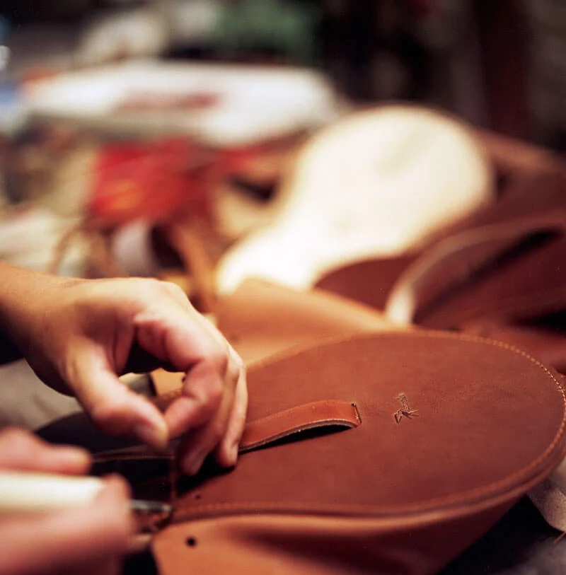 Fabrication française de sac en cuir