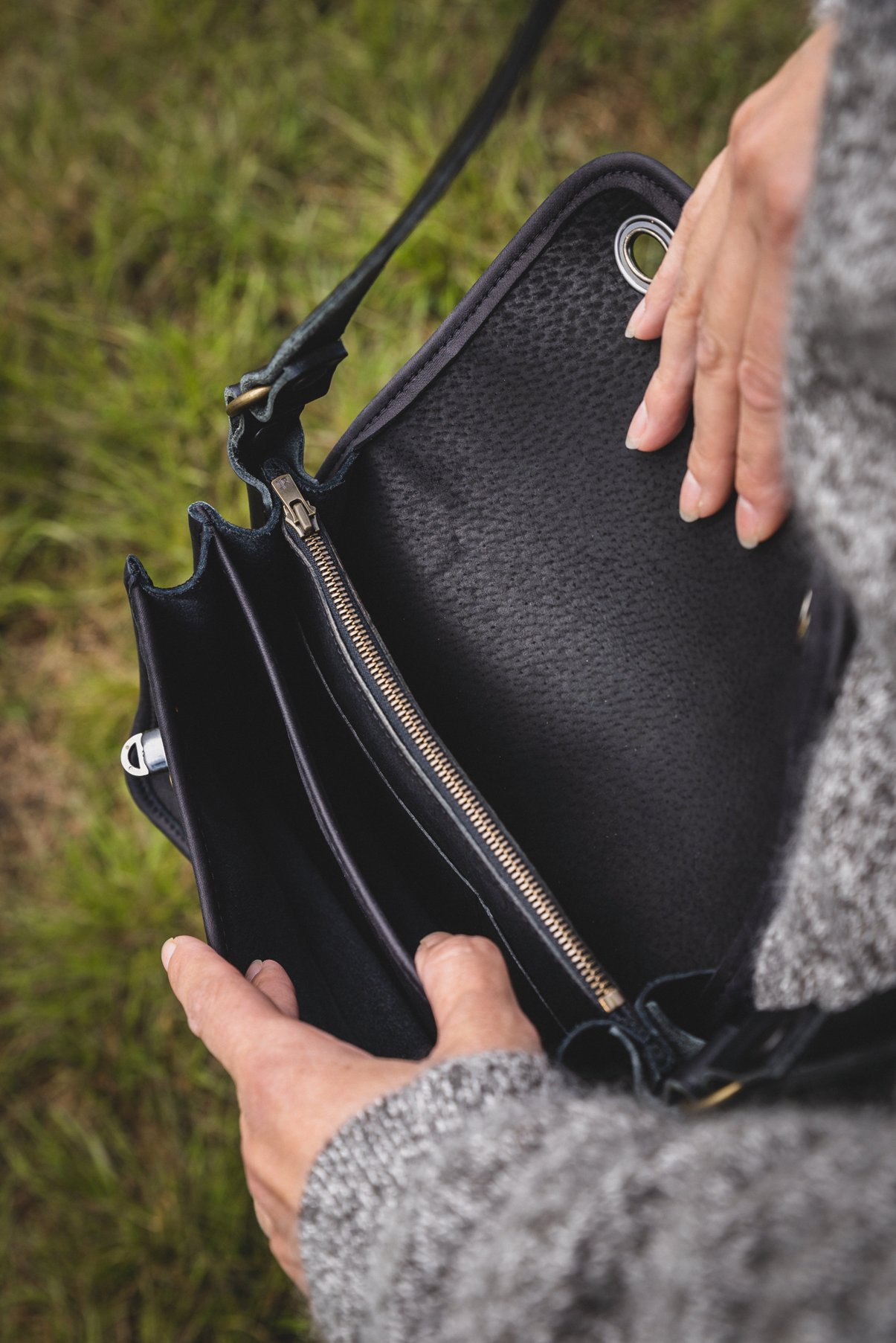 Pochette Postier avec bandoulière - Le Sac du Berger France