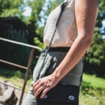 Pochette de ville en cuir