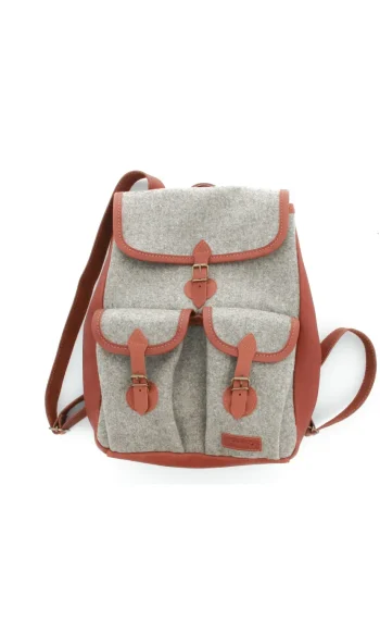 Sac à dos Larzac - Laine & Cuir