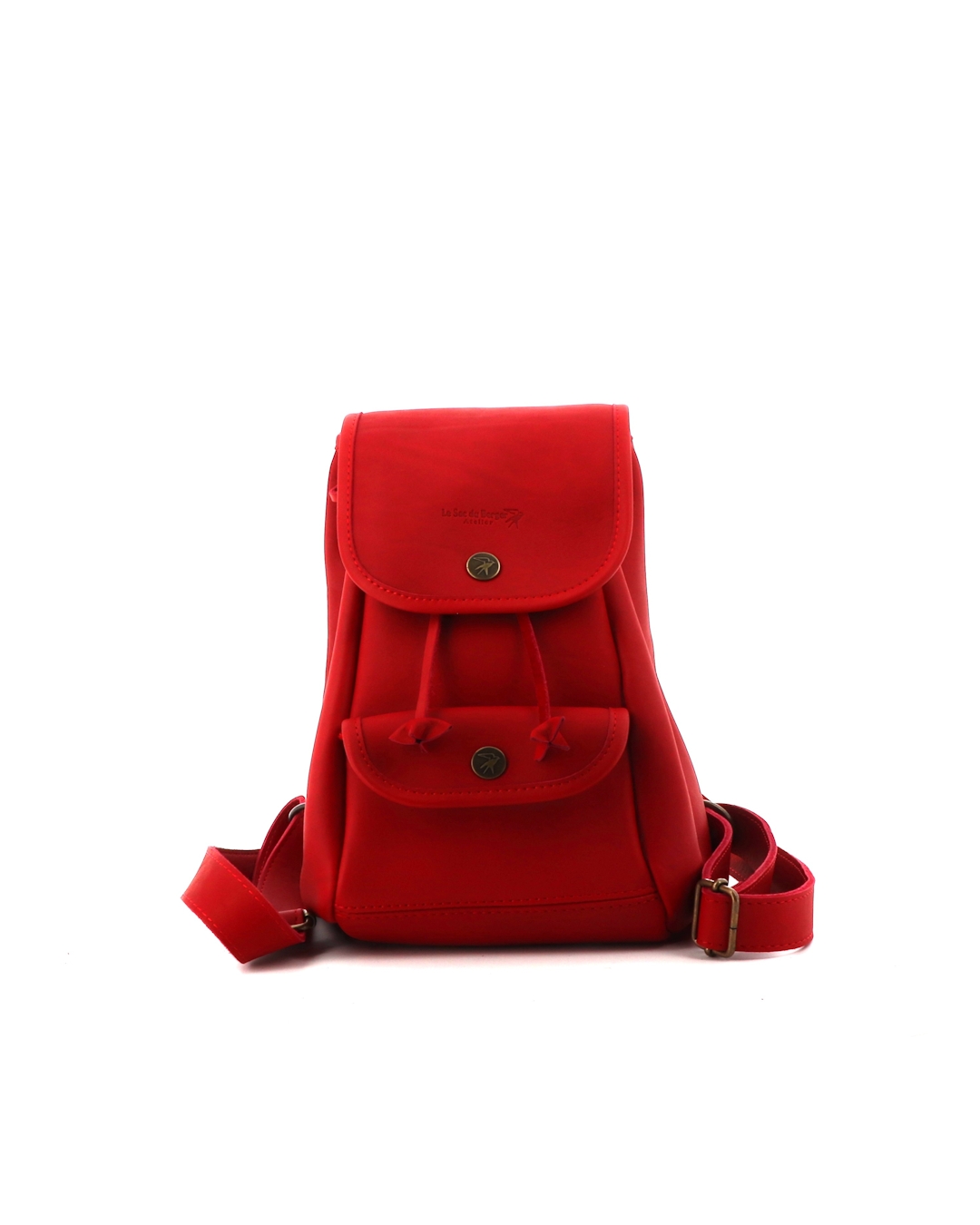 Leather backpack - Petit Modèle - French handmade