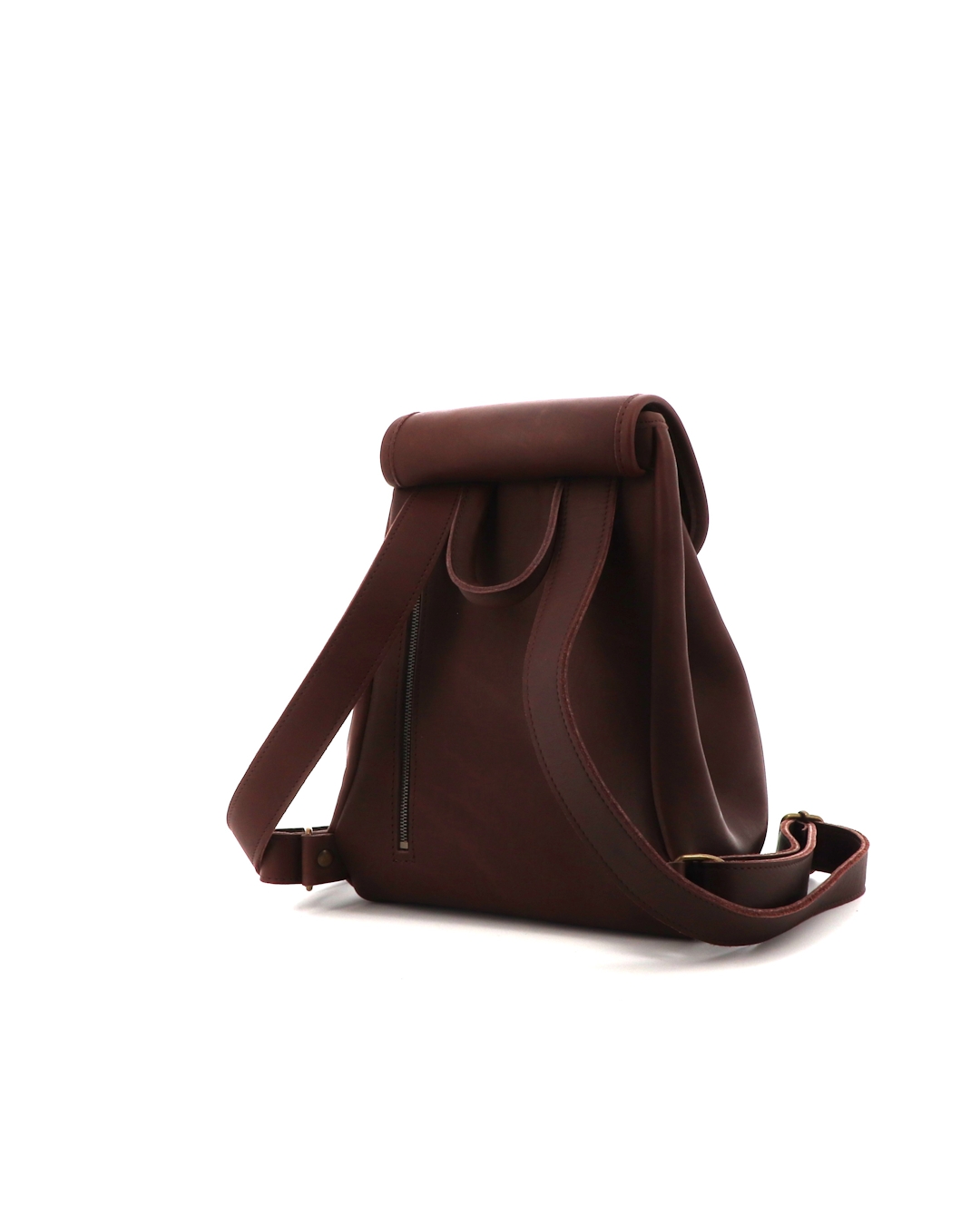 Leather backpack - Petit Modèle - French handmade