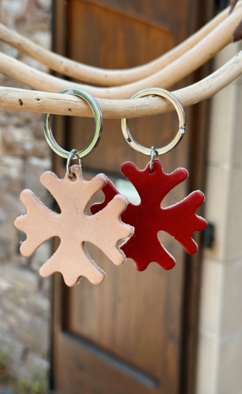 Porte-clés Croix Occitane